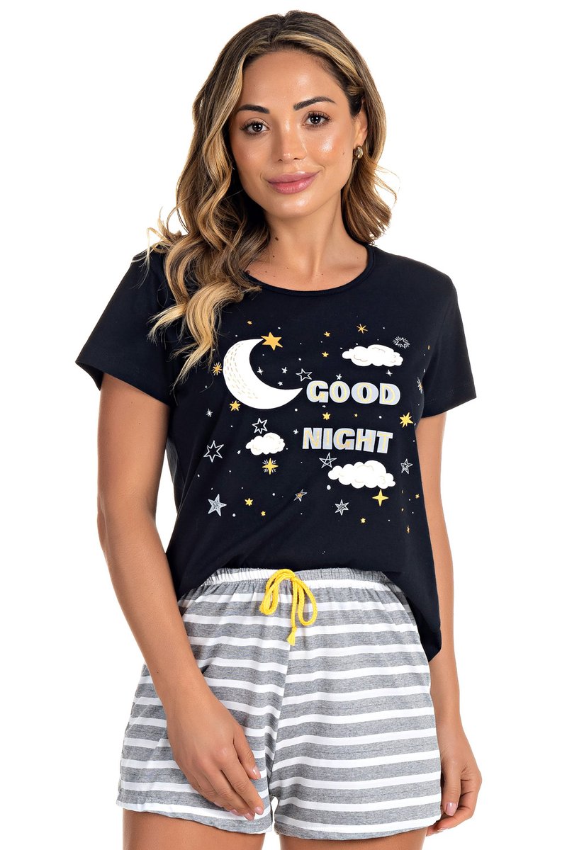 pijama feminino good night preto toy138 38 4
