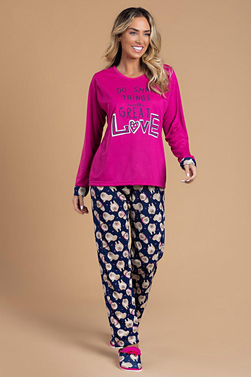 pijama feminino great love pink jc07 35 1