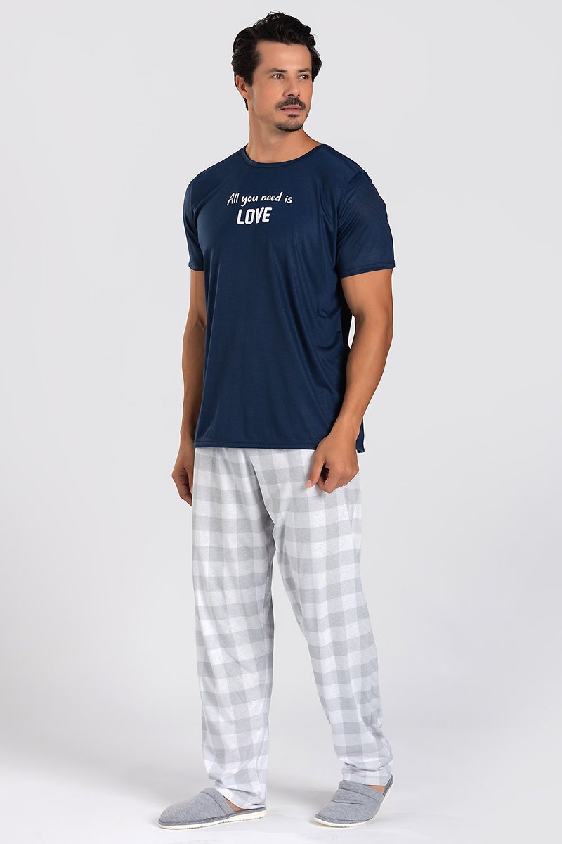 pijama masculino all you need is love toy8223 02 2