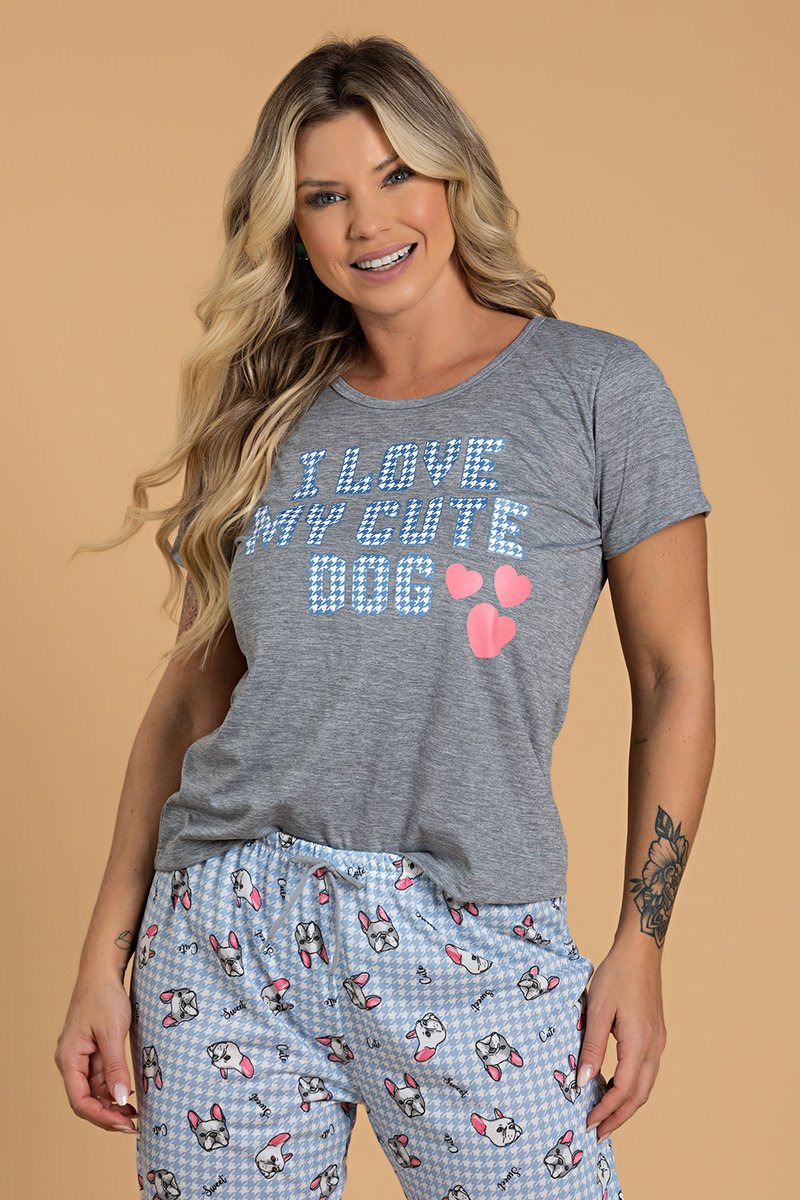 pijama feminino i love my cut dog toy2379 04 2